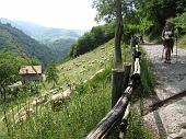 Salita da Fonteno al Monte Boario nel giorno della "Cavalcata tra Monti e Laghi" di Maurizio Agazzi il 6 giugno 2010 - FOTOGALLERY